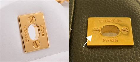 authentic chanel bag screws|chanel leather bag authentication.